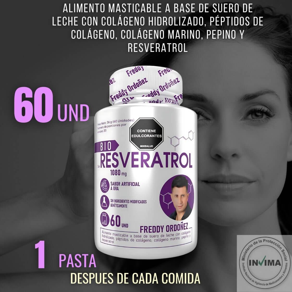 Resveratrol x 60 Und Freddy O